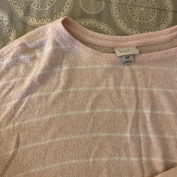 Pink and white stripped top - Picture 3 of 3